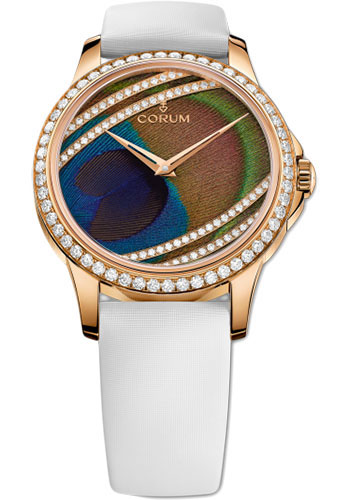 Corum Heritage 39 mm Artisans Feather Replica Watch C110/02640 - 110.601.85/0049 PL92 Corum Heritage 39 mm Artisans Feather Replica Watch C110/02640 - 110.601.85/0049 PL92